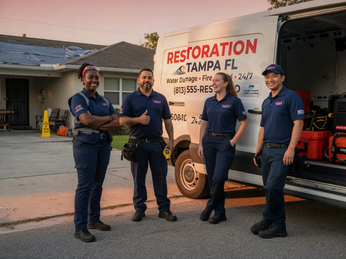 Water Damage Restoration company in Portage, WI